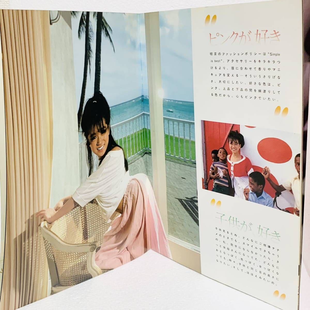 中森明菜 逢いたい菜、逢えるか菜 1984年 コンサート パンフレット 