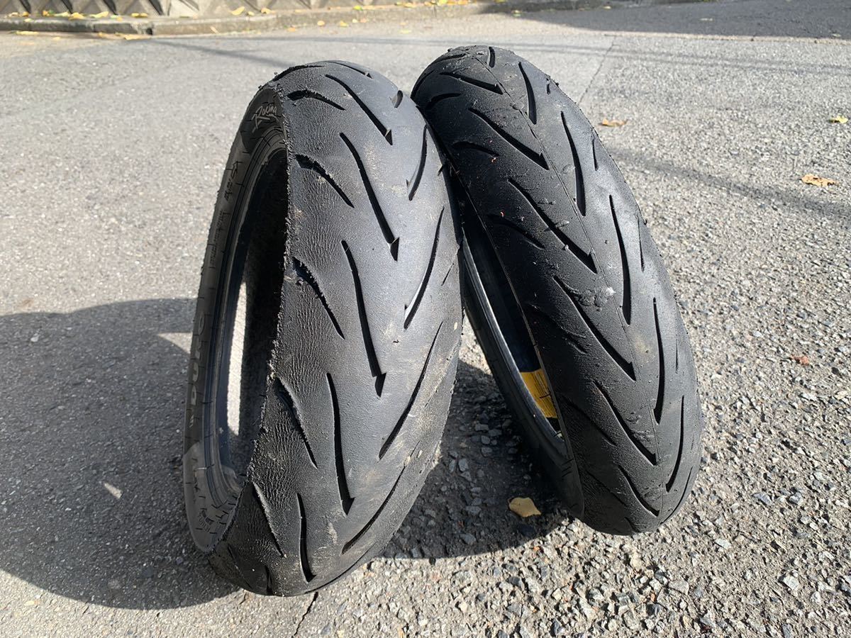 ダンロップ 前後セット TT93GP pro 中古前後セット TT93GPPRO前後