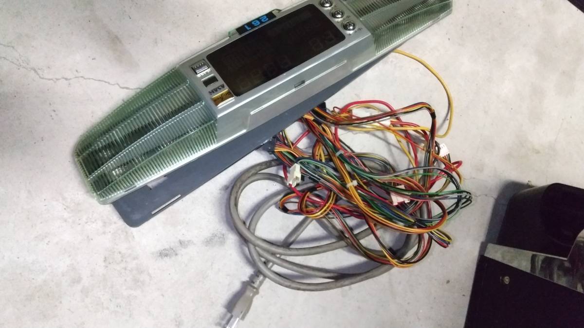 パチスロ 用品 レトロ データカウンター スロット部品 ASAH 中古 古風 