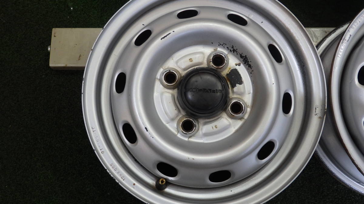 スバル サンバー 純正スチールホイール 12x4.00B +45 スバル 純正