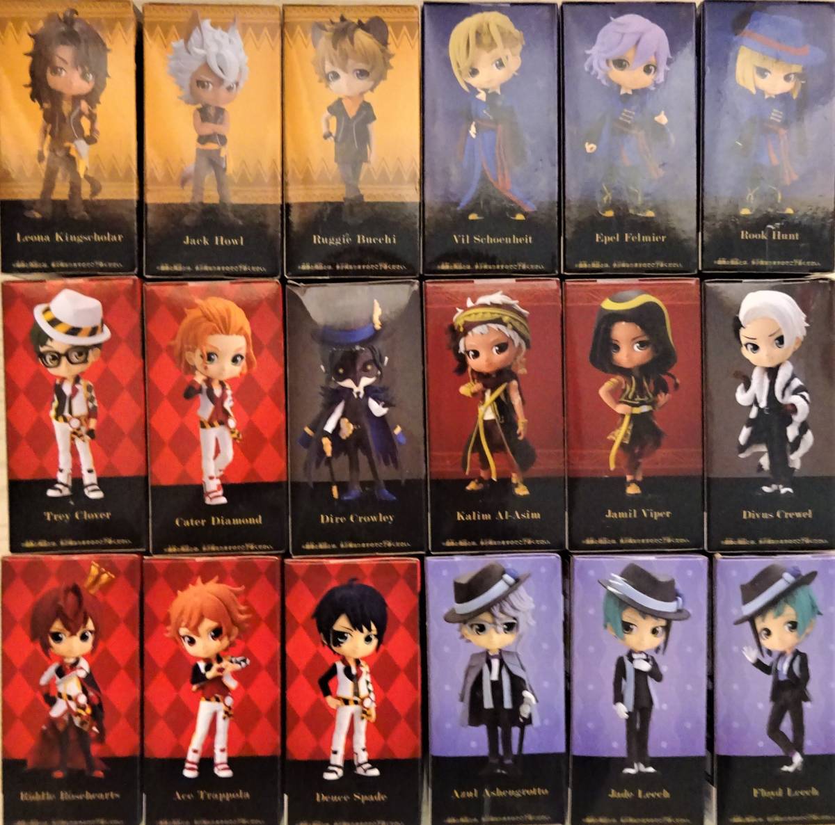petit ツイステッドワンダーランド ディズニー posket Q Qposket ツイステ フィギュア 未開封 キューポス vol.2 新品未開封 イデア : 全3種 vol.1の入手