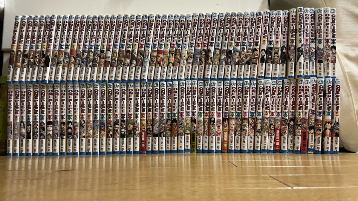 ワンピース全巻 1〜101巻＋壱萬八捨九巻 ONE PIECE 全巻セット 尾田