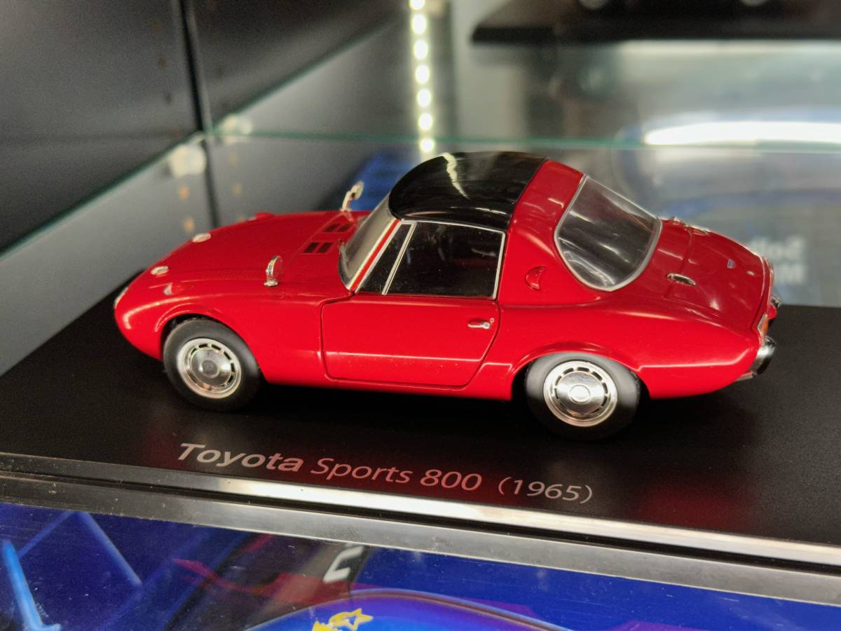 開封済み 国産名車コレクションVol.9 トヨタ スポーツ800 1965年 