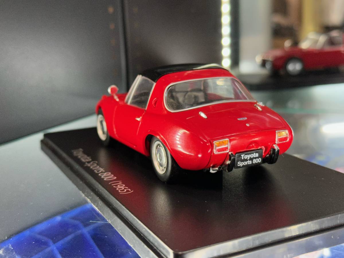 開封済み 国産名車コレクションVol.9 トヨタ スポーツ800 1965年 