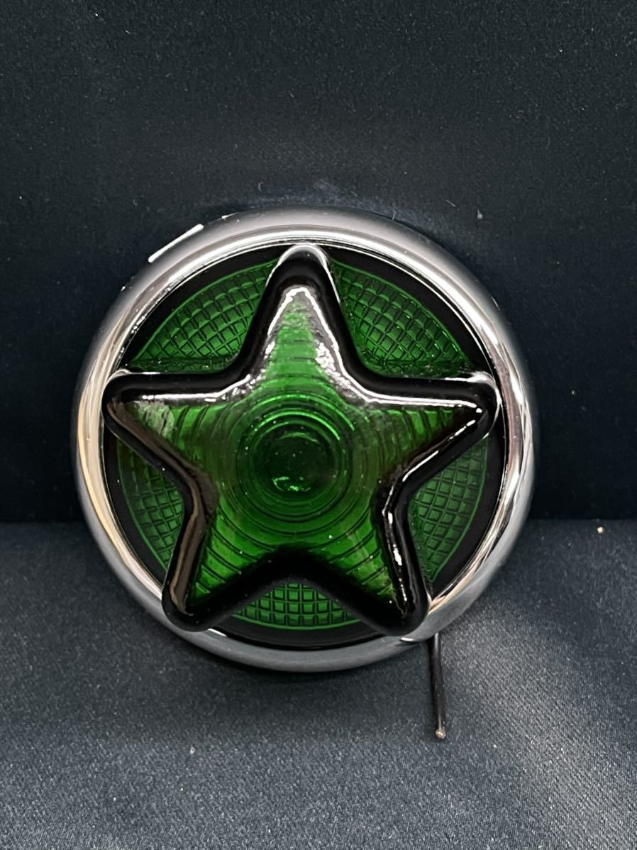NEWスターマーカーセット 2個 緑 グリーン 星形マーカー レトロ