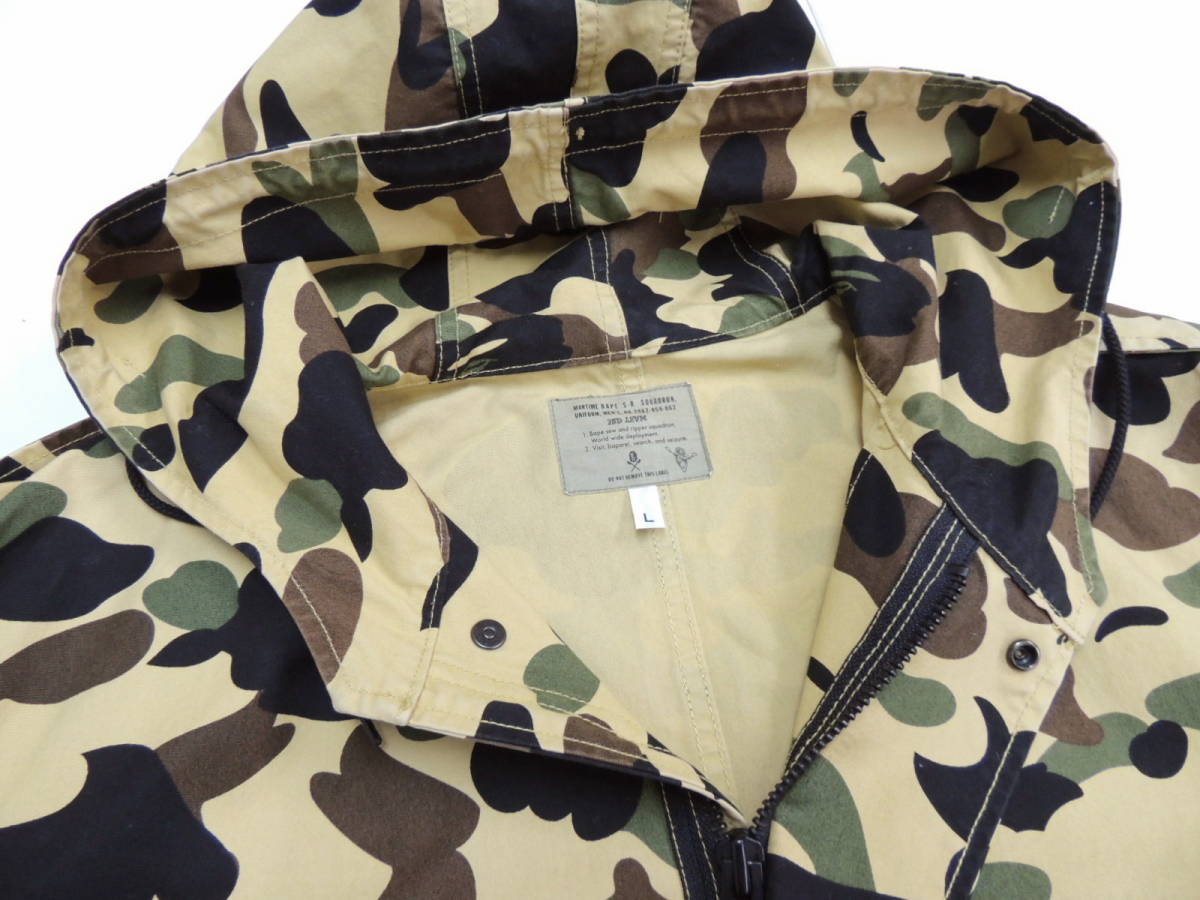☆ レア A BATHING APE BAPE エイプ 1STカモ イエローカモ 猿 迷彩 