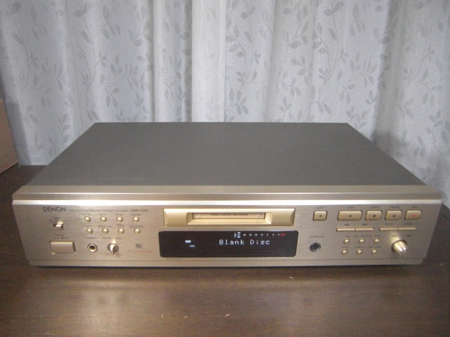 DMD-1550 DENON MDデッキ Yahoo!オークション - オーディオ機器｜Yahoo DENON MDデッキ DMD-1550