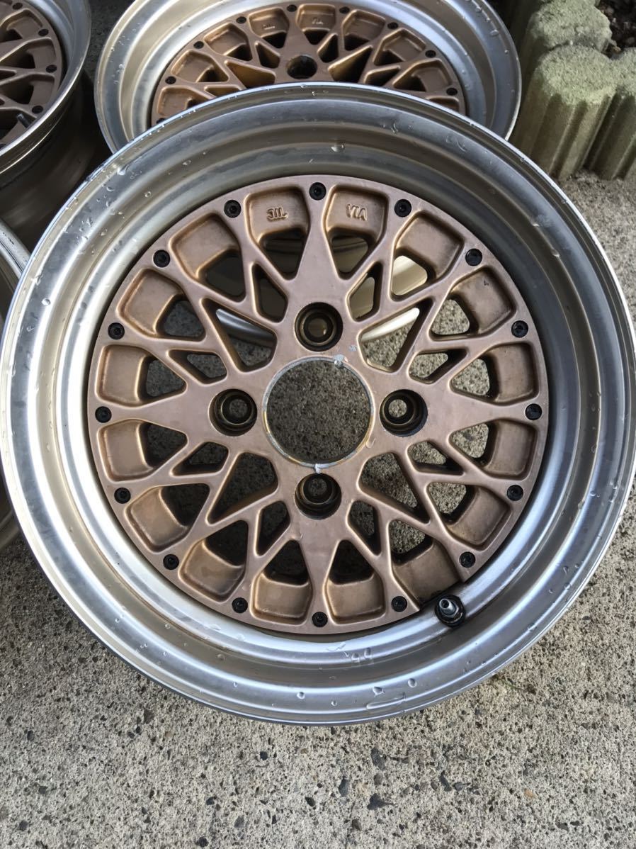 格安スタート SSR ボルク 14インチホイール 6JJ 4本セット ゴールド 