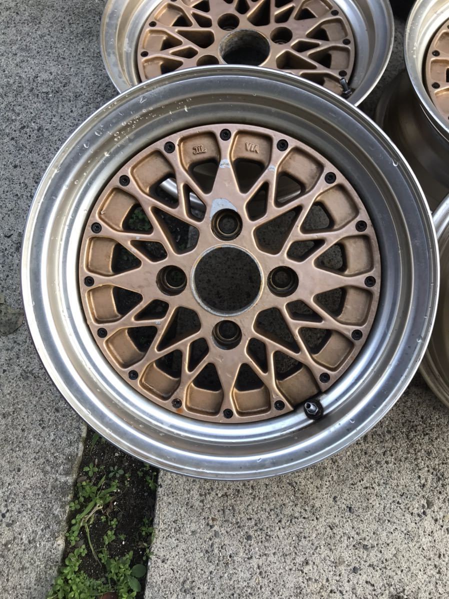 格安スタート SSR ボルク 14インチホイール 6JJ 4本セット ゴールド 
