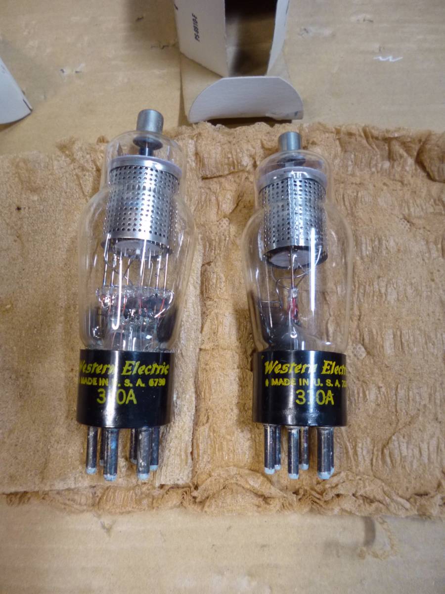 WESTERN ELECTRIC 真空管 264A 3本セット 真空管 ウエスタンエレクトリック Western Electric 310A 二本 ノー