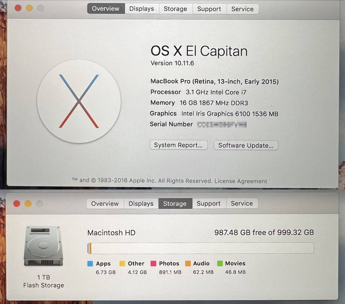 ☆ジャンク Apple MacBook Pro Retina 13-inch 3.1GHz Intel Core i7