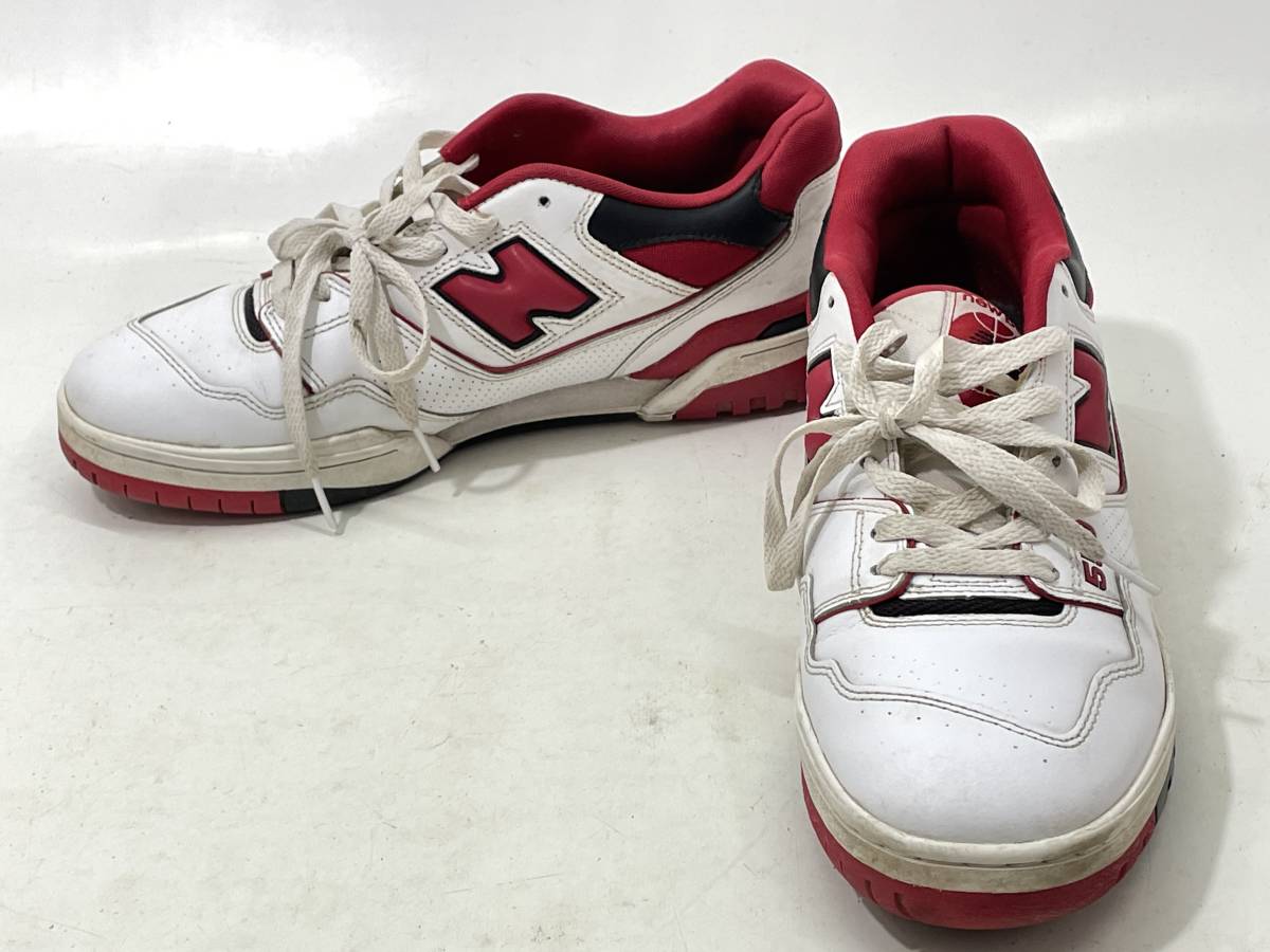 【数量限定，最新作】09038 NewBalance/ニューバランス/550/28cm/レッド/BB550SE1/ローカットスニーカー/NB キズ 汚れあり 現状品 品(28.0cm)｜売買されたオークション情報、yahooの商品情報をアーカイブ公開 - オークファン 28.0cm