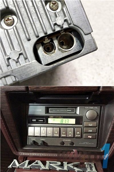 美品　希少　gx71 純正　デッキ 希少】GX71 マーク2 GTツインターボ 純正 ラジオデッキ オーディオ