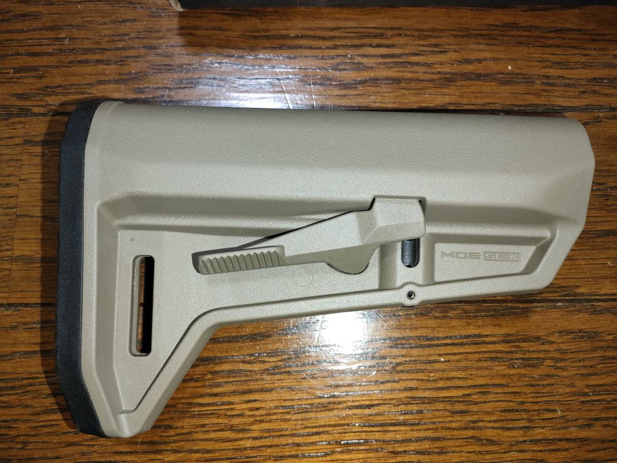 MAGPUL stock MOE SL-K 実物 ストック Mil-Spec FDE色 マグプル
