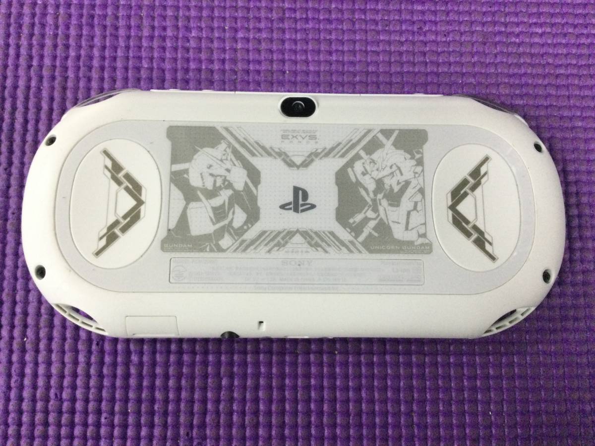 F6563/60/0 PS VITA PlayStation VITA 機動戦士ガンダム EXTREME VS-FORCEモデル 本体のみ PCH-2000 ゲーム機 SONY(PS Vita本体)｜売買されたオークション情報、yahooの商品情報をアーカイブ公開 - オークファン PS Vita本体