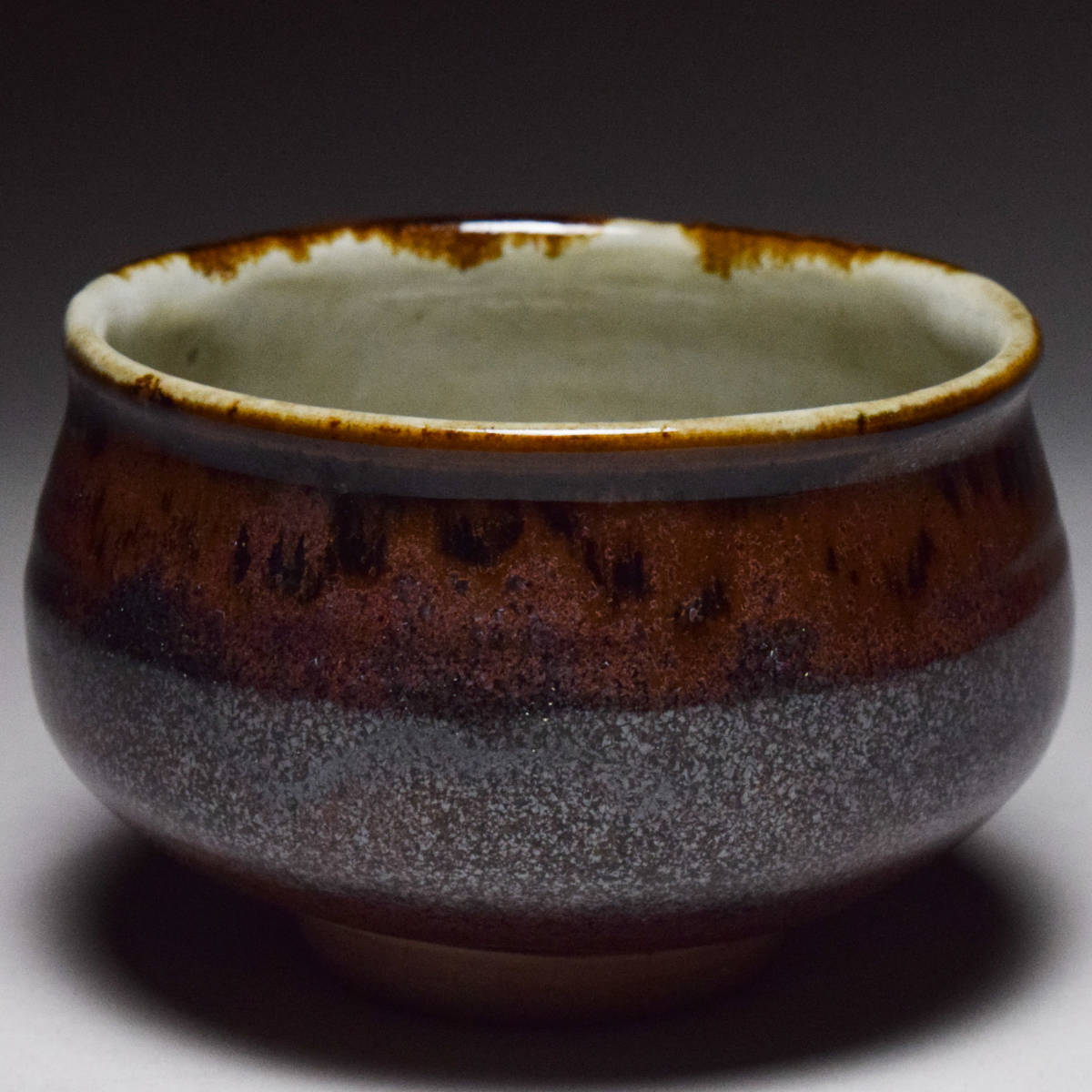 八八八】陶石 茶碗 ◇共箱 茶道具 抹茶碗 【b-061】 共箱