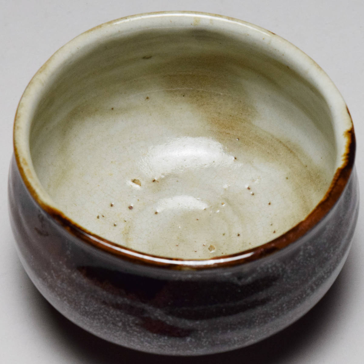 茶道具 共箱 茶碗 抹茶碗 : 老松 未使用 外箱 陶歴 共布 AM61 利