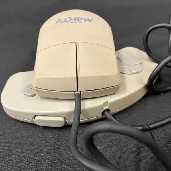 FUJITSU MARTY マウス FMM-MO301 FIb932Y06FUJITSU FM TOWNS MARTY マーティー マウス コントローラー