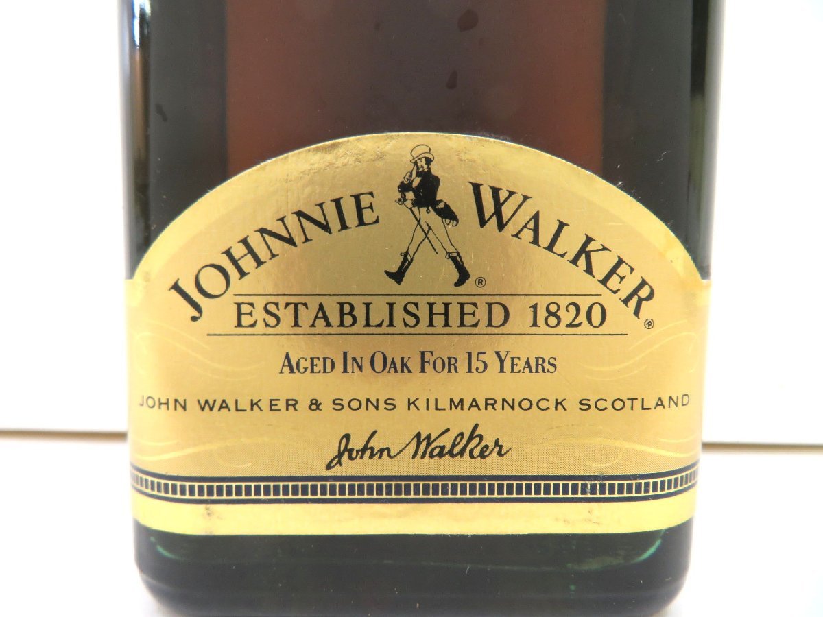 古酒 1円~スタート Johnnie Walker ジョニーウォーカー GOLD LABEL
