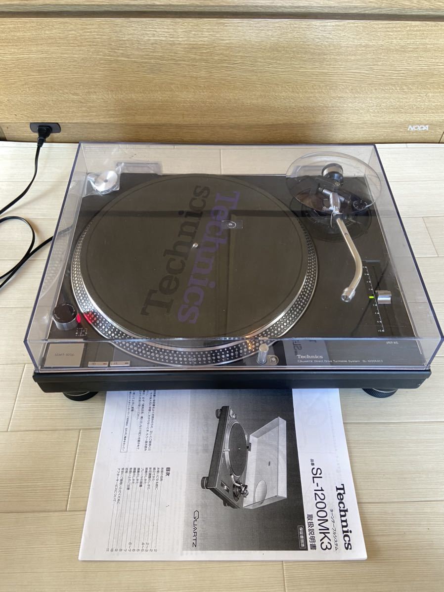 Technics SL-1200MK3 テクニクス ターンテーブル 1台 pioneer #dj