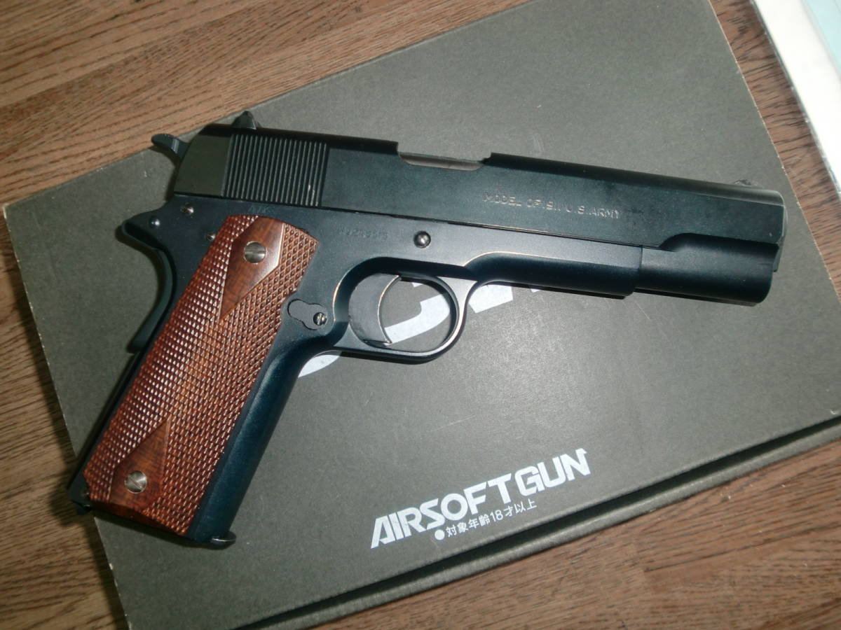 最終値下げ SCW COLT M1911 U.S. ARMY エアソフトガン