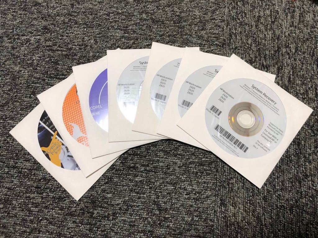 驚きの破格値，2026 HP Workstation Z420 Z620 Z820 用リカバリDVD 7枚組 Windows7 32-bit 64-bit(HP)｜売買されたオークション情報、yahooの商品情報をアーカイブ公開 - オークファン HP