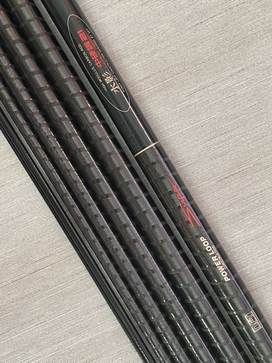 POWER LOOP 水影 中硬調 Super 美品NFT 12尺 ヘラブナの通販は NFT