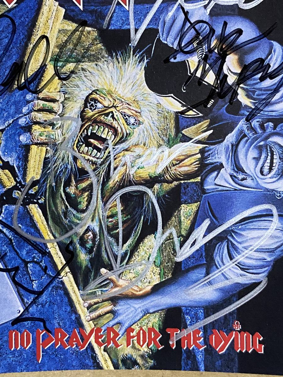アイアンメイデン Iron レア Maiden サイン入りCD IRON MAIDEN バンド