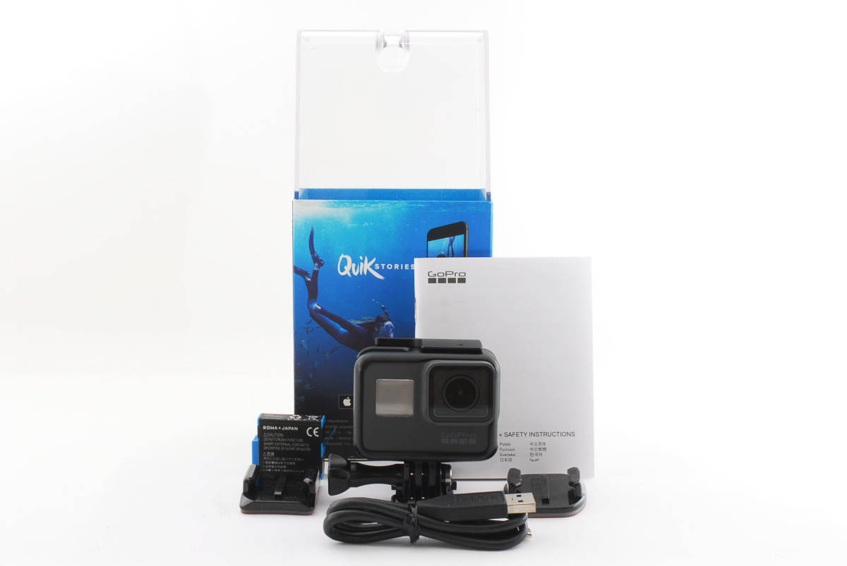 新販売 ◇良品◇GoPro ゴープロ HERO6 BLACK CHDHX-601-FW 付属品多数