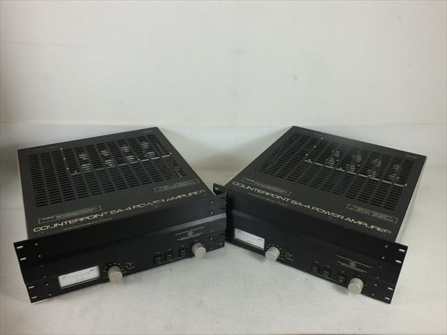 ★COUNTERPOINT カウンターポイント SA-4 アンプ 現状品 中古 220901H5464 カウンターポイント SA-4 Counterpoint SA4 COUNTERPOINT(カウンターポイント):SA-4のオーディオ買取実績 COUNTERPOINT-カウンターポイントのプリアンプ&frasl;SA-3000を
