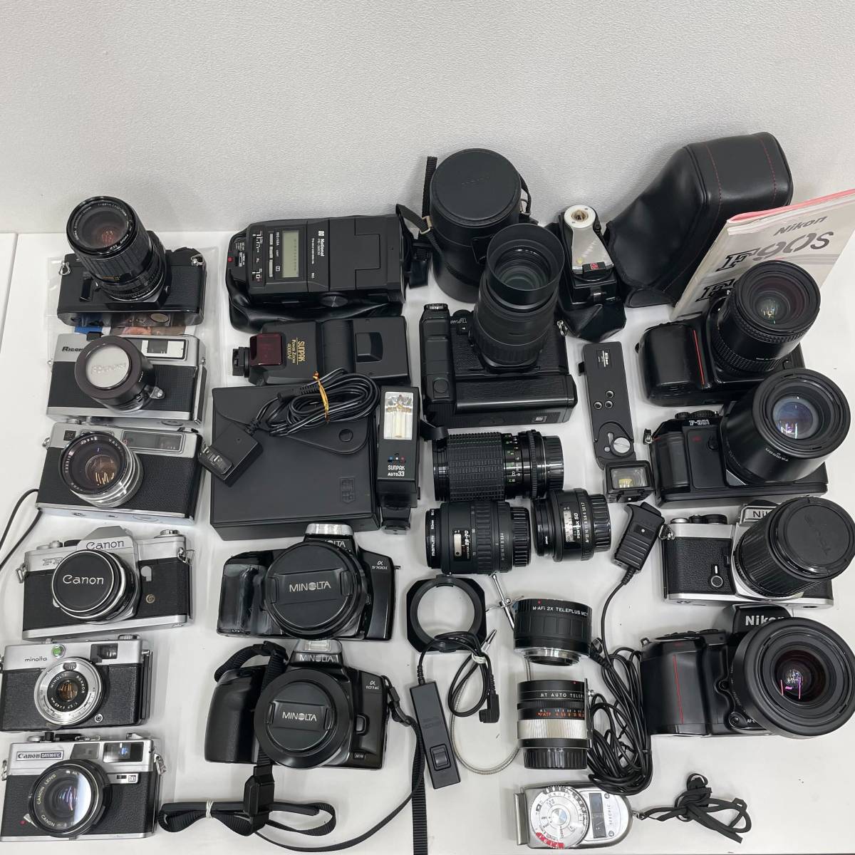 まとめ】カメラ・レンズ等ジャンクまとめ フィルムカメラ デジカメ MF