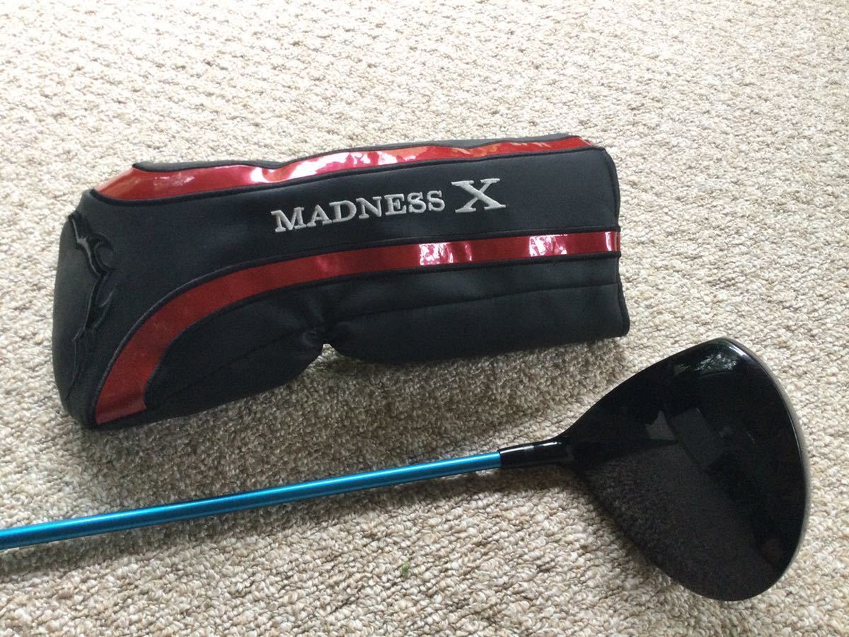 MADNESS X 90H ブラック高反発ドライバー 姫路発地クラブで有名な