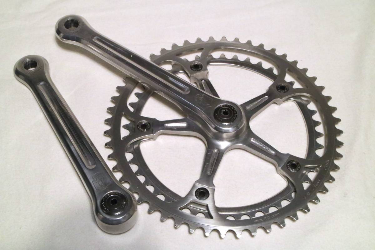 セール，新作登場Campagnolo RECORD STRADA クランクセット ４型レコード 1967年 カンパニョーロ レコード ストラーダ(ビンテージパーツ)｜売買されたオークション情報、yahooの商品情報をアーカイブ公開 - オークフ ビンテージパーツ