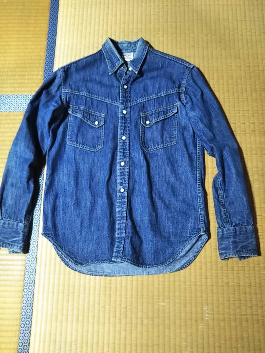JOE McCOY デニムウエスタンシャツ Lot.105 ジョーマッコイ McCOY JOE