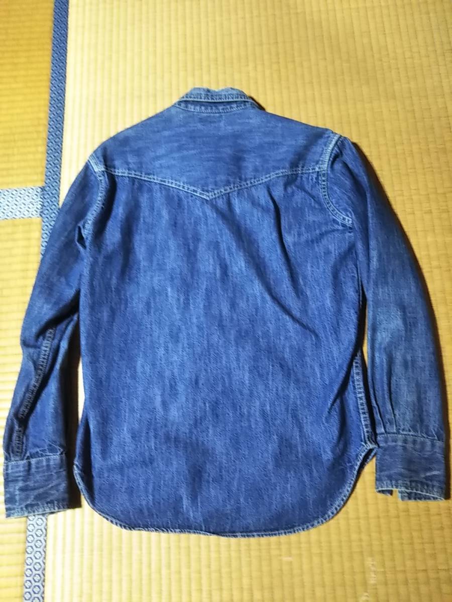 JOE McCOY デニムウエスタンシャツ Lot.105 ジョーマッコイ McCOY JOE