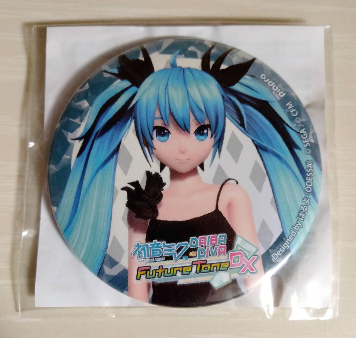 初音ミク ジョイポリス 深海少女 缶バッジ DAIBA de DIVA JOYPOLIS
