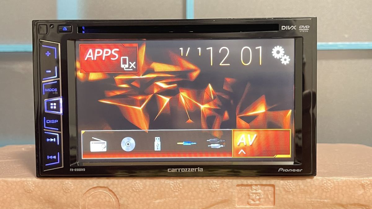 カロッツェリア ディスプレイオーディオ FH－6100DVD DVD 