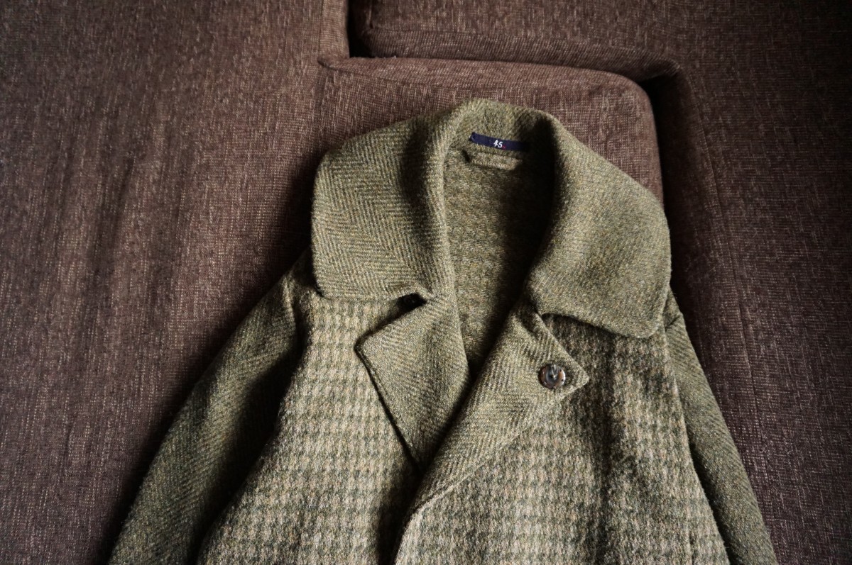 45R シェットランドニットとボアのコート 【公式通販】