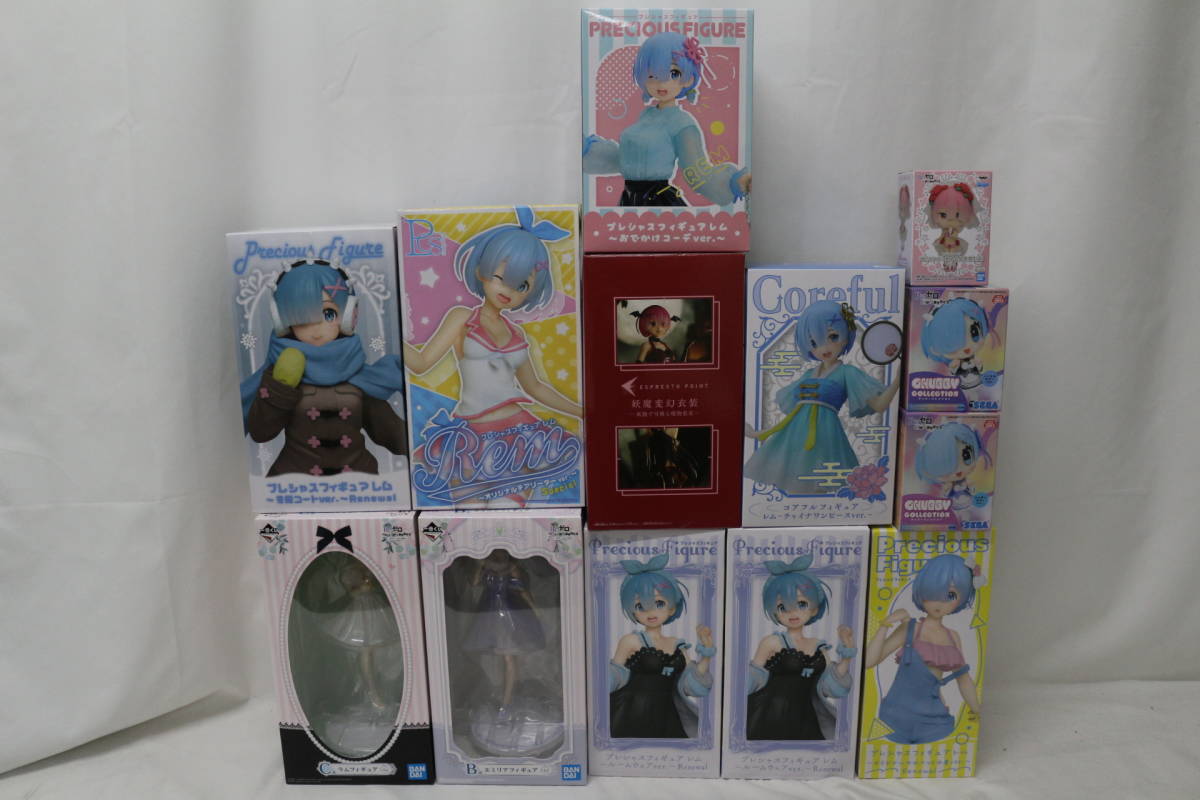 27-3【未開封】Re:ゼロから始める異世界生活 フィギュアセット レム