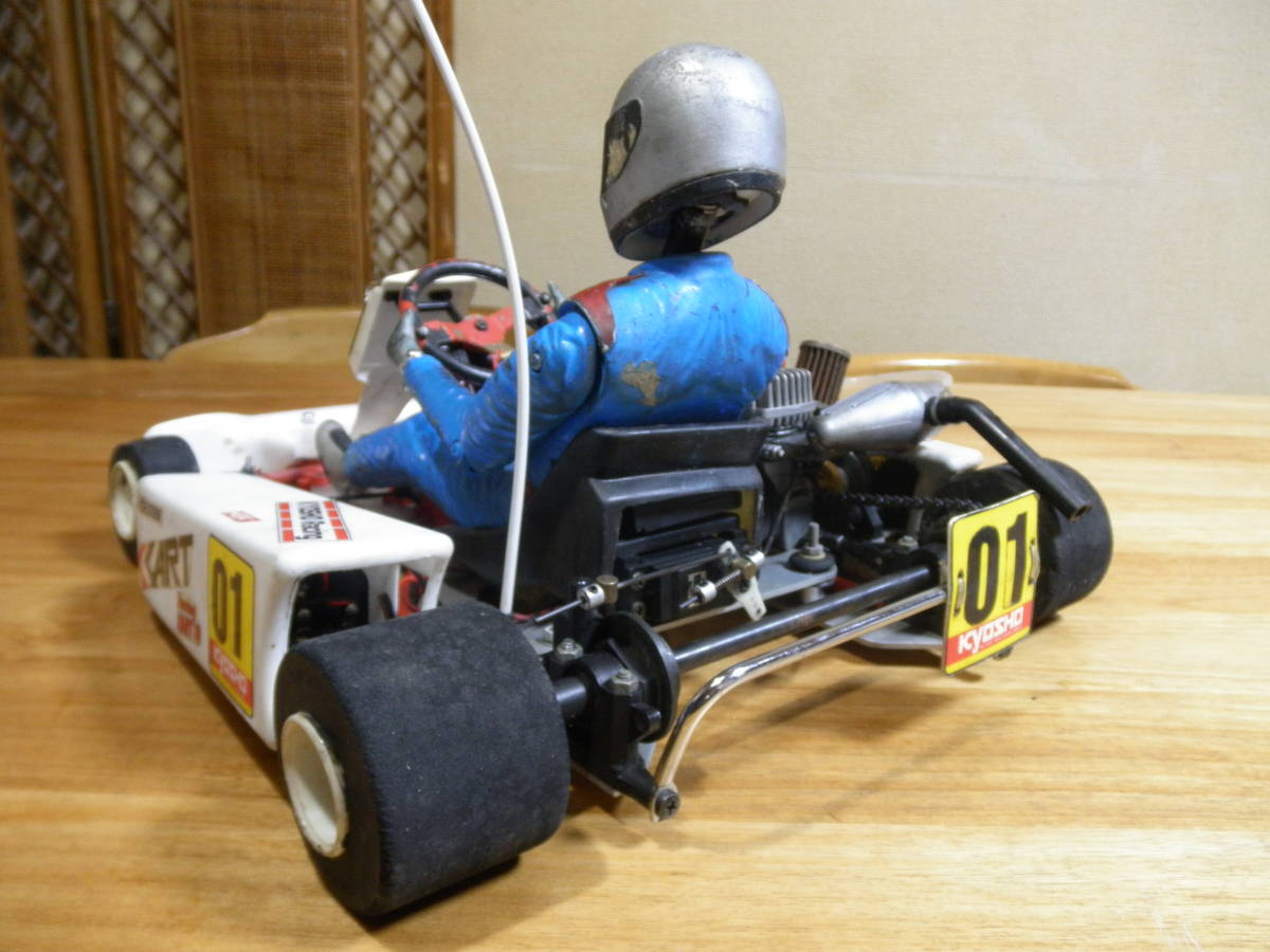 Yahoo!オークション 1⁄4 京商 レーシングカート10 KYOSHO 0 当時物京商