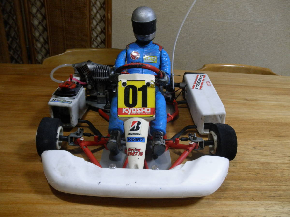 Yahoo!オークション 1⁄4 京商 レーシングカート10 KYOSHO 0 当時物京商