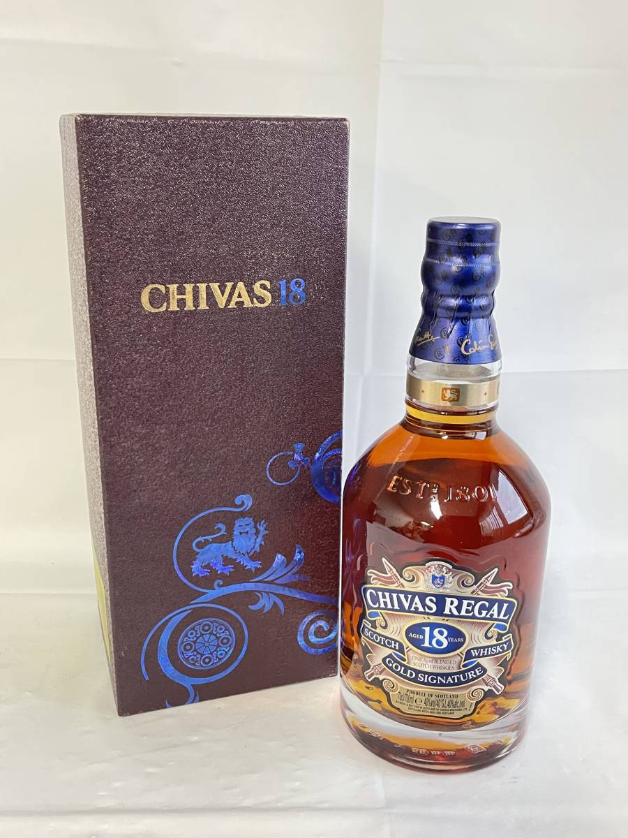 Chivas Regal Year Wine Fine Bottle KF0409-122I 1 CHIVAS REGAL 18年