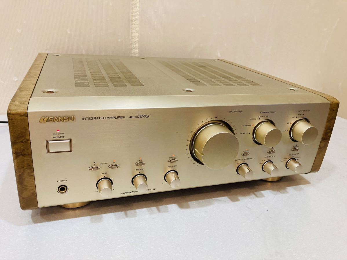  r17-1 必見 良品 SANSUI サンスイ 山水 プリメインアンプ AU-&alpha;707XR 現状品 み(サンスイ)｜売買されたオークション情報、yahooの商品情報をアーカイブ公開 - オークファン サンスイ