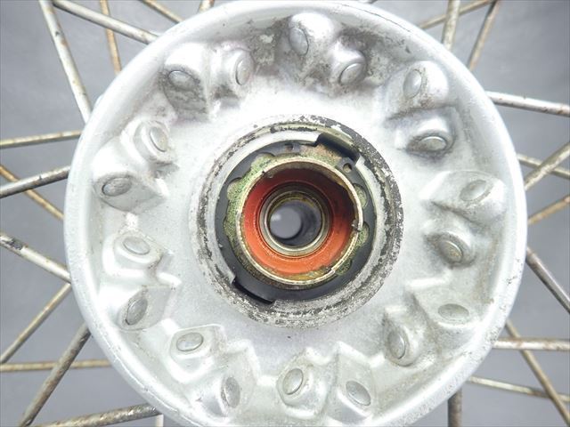 βDF03-2 カワサキ エストレヤ RS BJ250A H7年式 フロントホイール