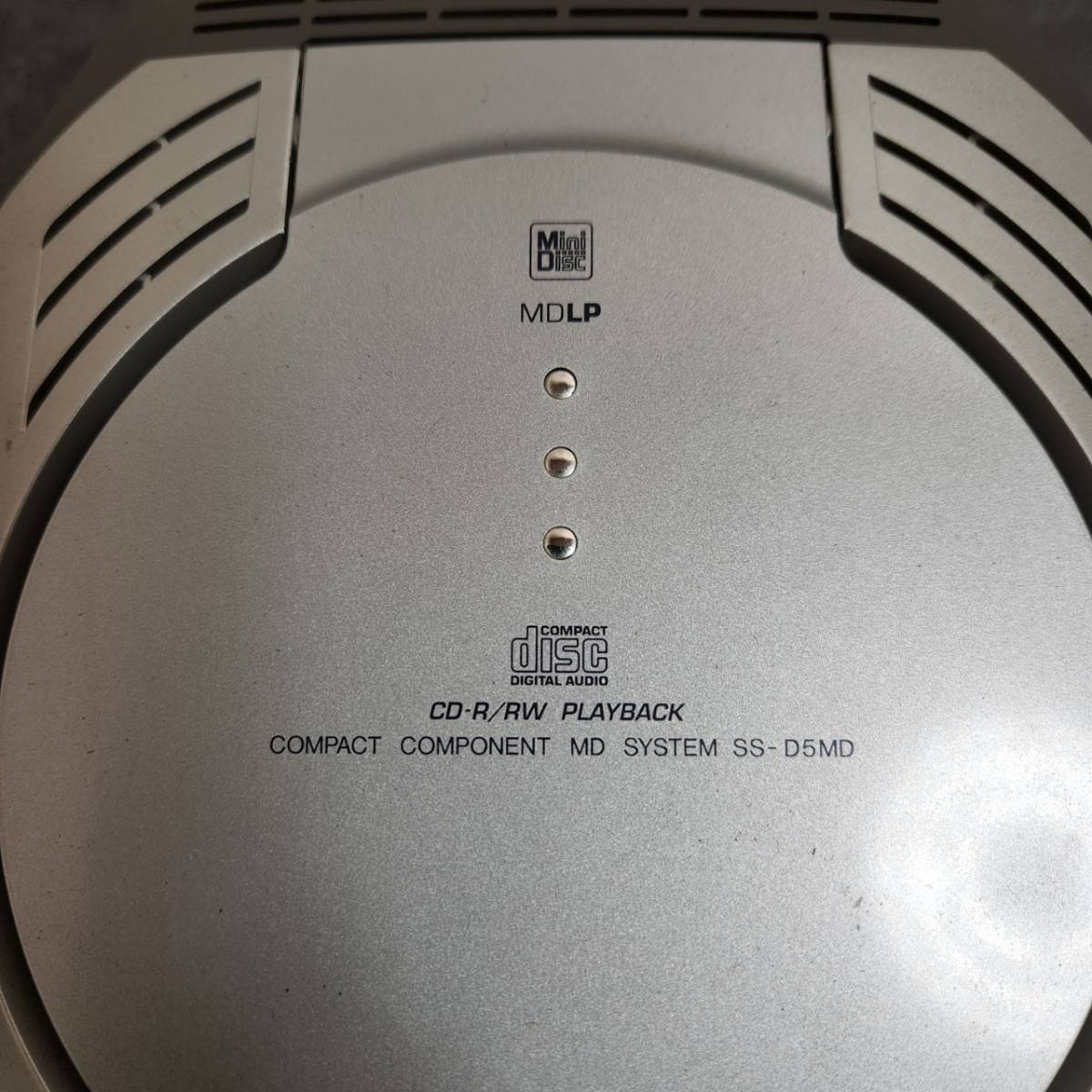 ☆Victor コンパクトコンポネントMDシステム SS-D5MD-S スピーカー
