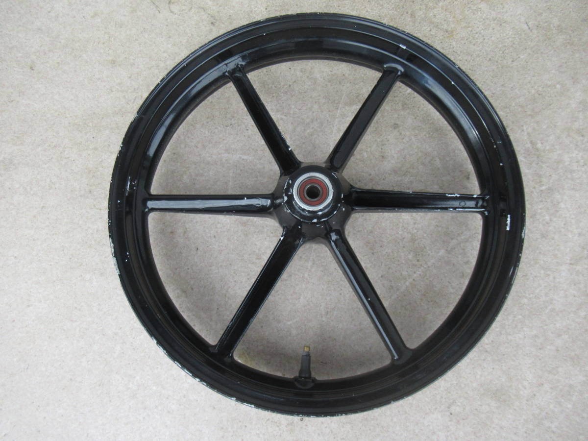 RS125 NX4 ホンダ純正 フロントホイール 中古品 当時物 HONDA HRC 2.50