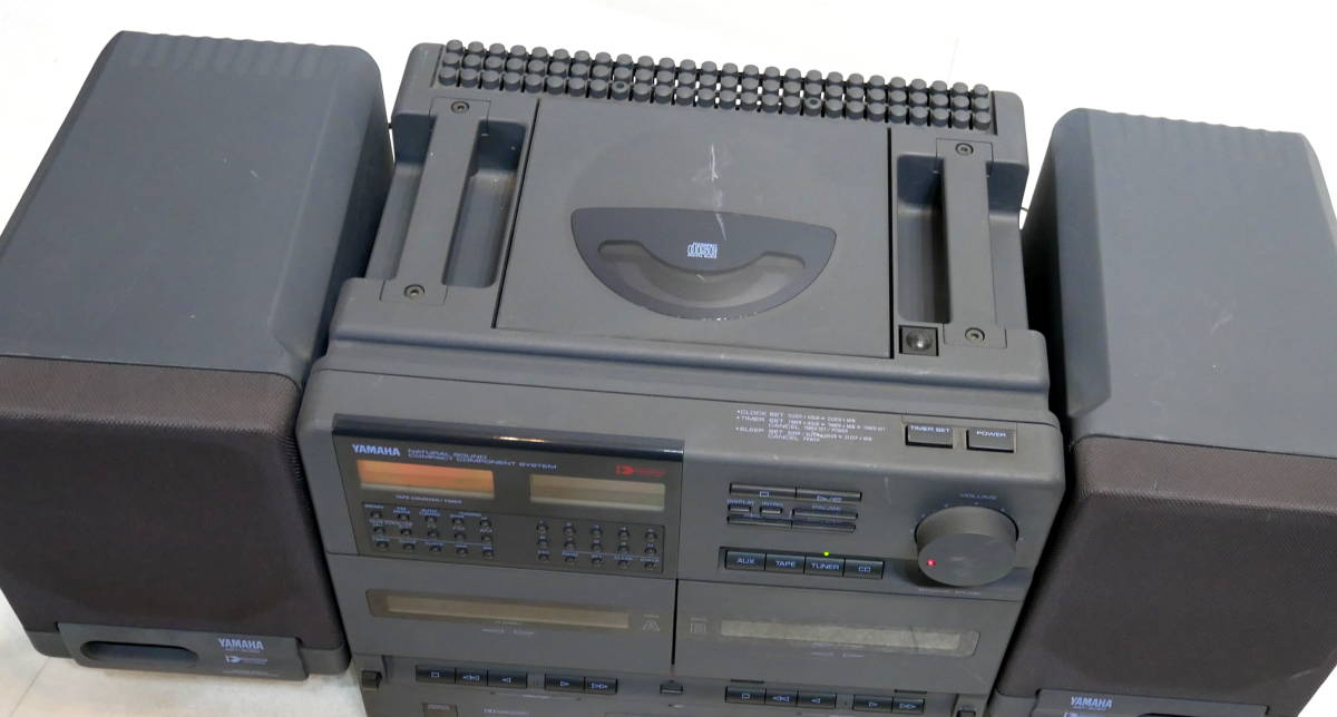 YAMAHA バブル CDラジカセ AST-C20 通電ジャンク YAMAHA ジャンク品