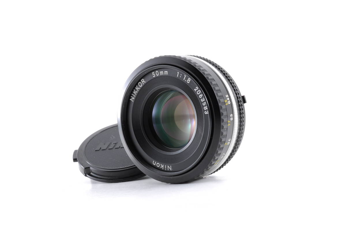 【新作，HOT】 ニコン Nikon NIKKOR 50mm f1.8 Ai-s MF 一眼カメラレンズ 管K957(ニコン)｜売買されたオークション情報、yahooの商品情報をアーカイブ公開 - オークファン ニコン