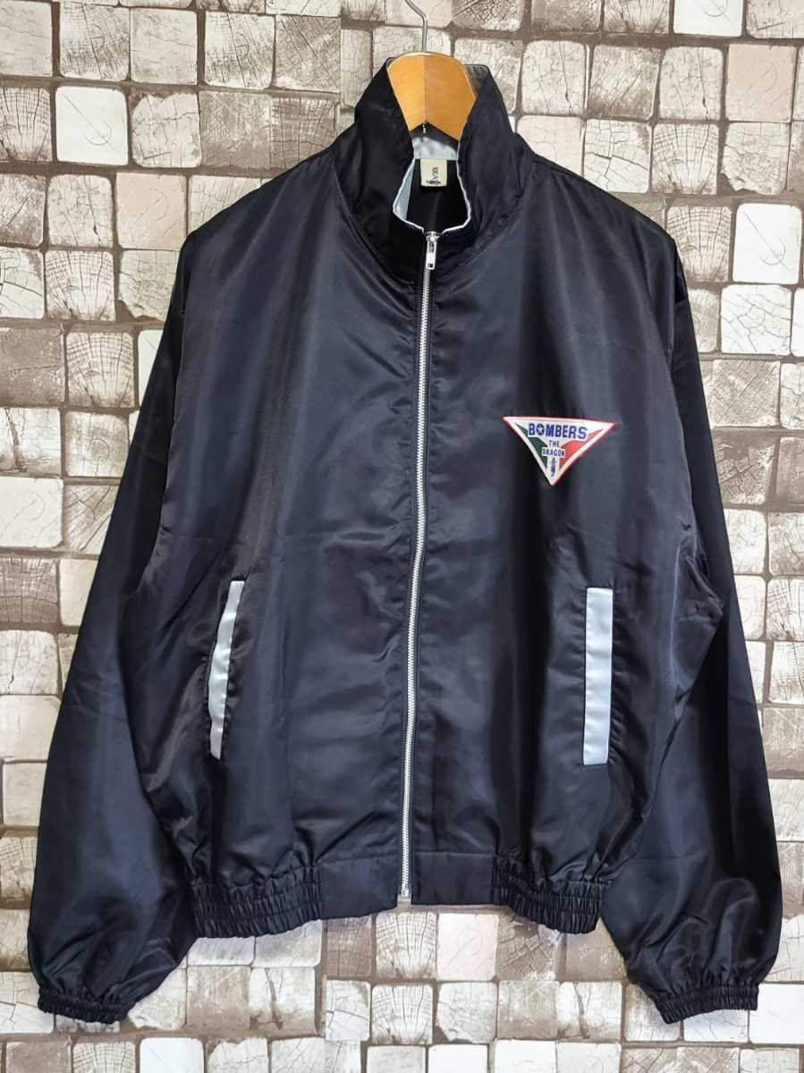 未使用 藤波辰爾 ドラゴンボンバーズ ナイロン ジャケット 新日本 