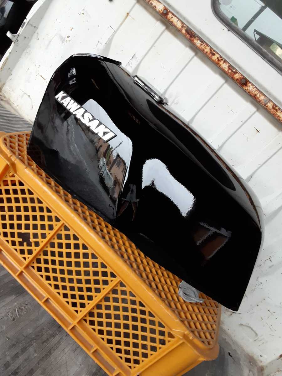 オートバイ Z1000MK2 Z750FX 純正タンク ダークレッド 赤